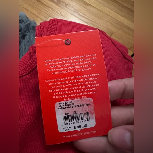 New True religion tank top - Picture 5 of 6